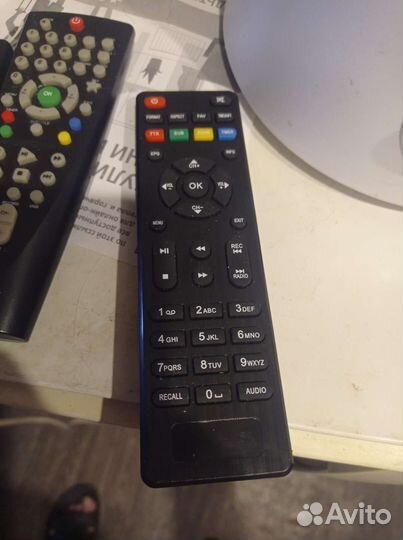 Пульт ду от приставки dvb t-2 cadena telefunken