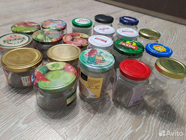 Стеклянные банки до 1 л