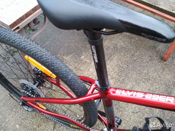 Горный велосипед Twitter Elvis 29 цвет Сангрия NEW