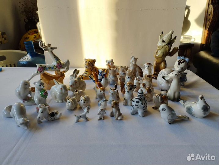 Фарфор. Статуэтки разные СССР