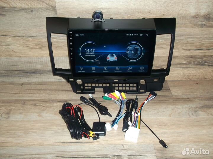 Магнитола Mitsubishi Lancer X Android с камерой