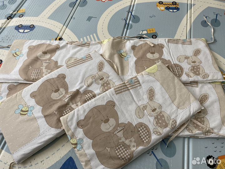 Бортики в детскую кроватку