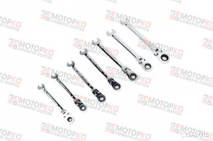 Набор инструментов ключей 18 предметов с трещоткой