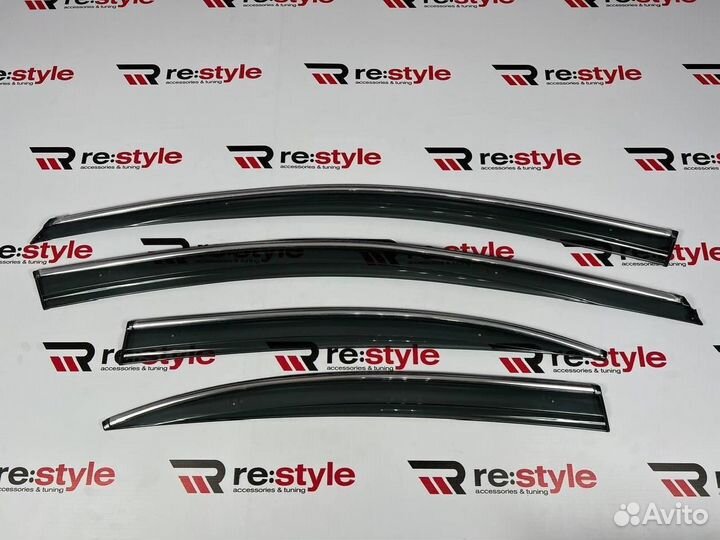 Ветровики Honda Civic 10-15 Седан Kanglong N2351