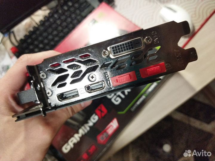 Видеокарта MSI GTX 1060 gaming X 3GB