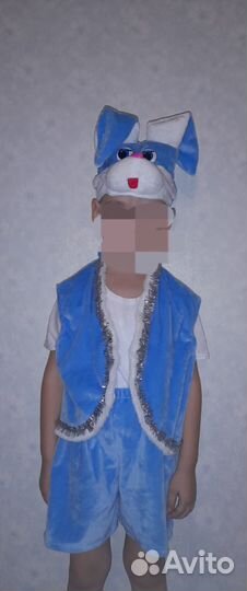 Новогодний костюм зайчика