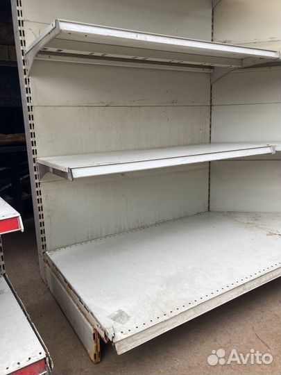 Стеллаж торговый пристенный тип 30