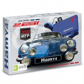 Sega - Dendy "Hamy 4" (350-in-1) Gran Turismo Blue