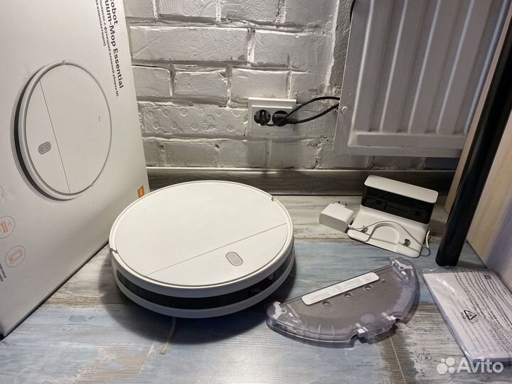 Робот пылесос xiaomi mi robot vacuum mop essential