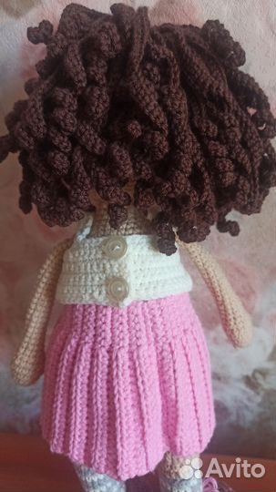 Кукла вязаная
