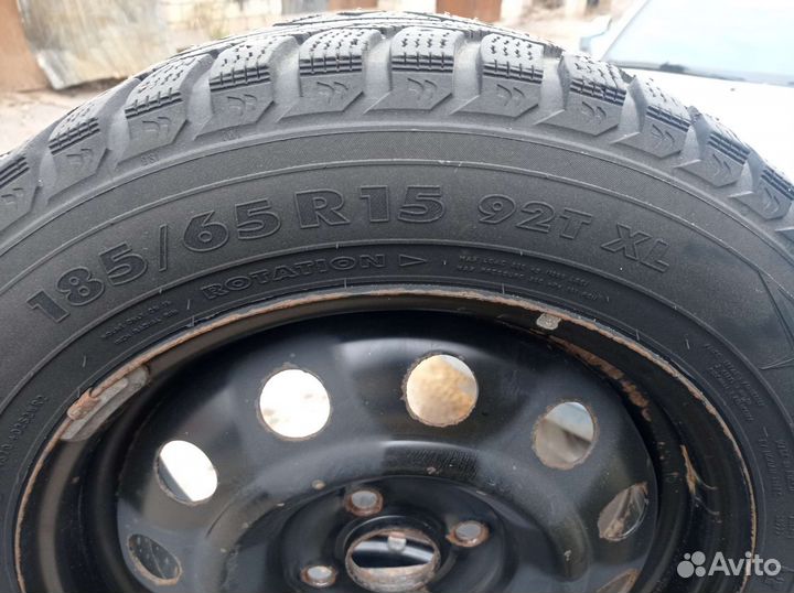 Комплект зимних колес r15 на solaris