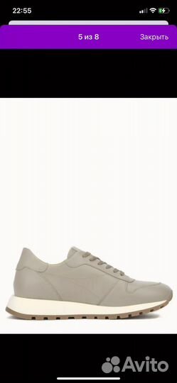 Кроссовки женские натуральная кожа berg, размер 37