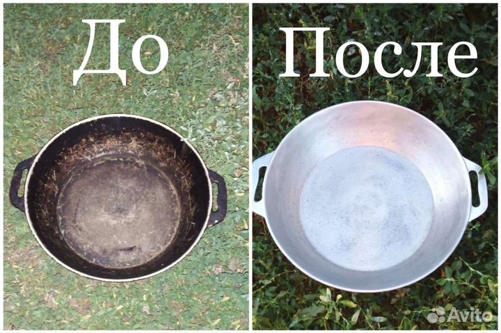 Чистка сковородок без химии