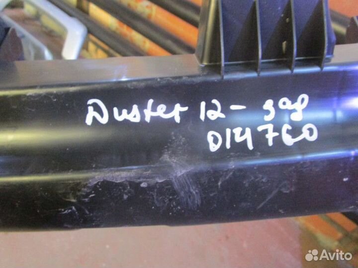 Усилитель заднего бампера Renault Duster 2012 (пла