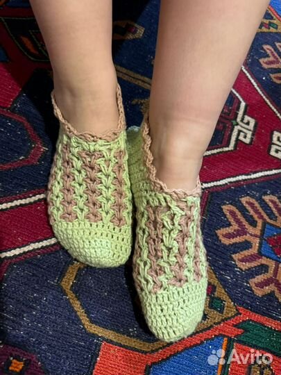 Вязаные носочки