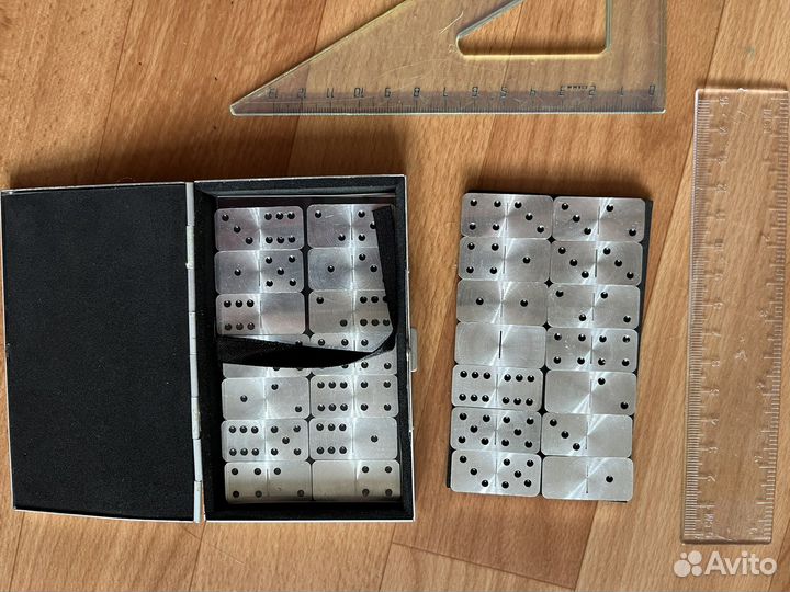 Домино подарочное, металл