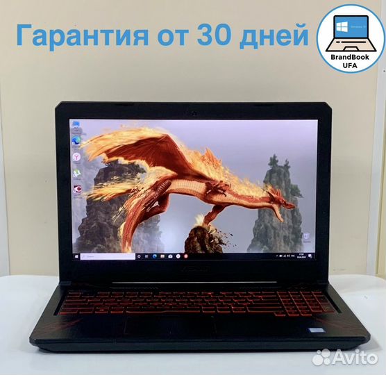 Игровой ноутбук Asus tuf gaming i5 8300H/GTX 1050