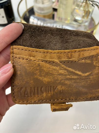 Кошелек из натуральной кожи теленка