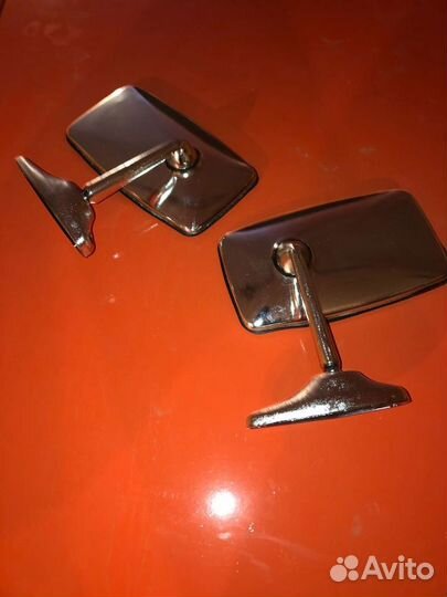 Коллекционные хромированные зеркала заднего вида