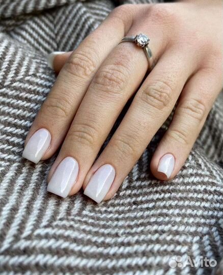 Комбинированный маникюр/наращивание ногтей