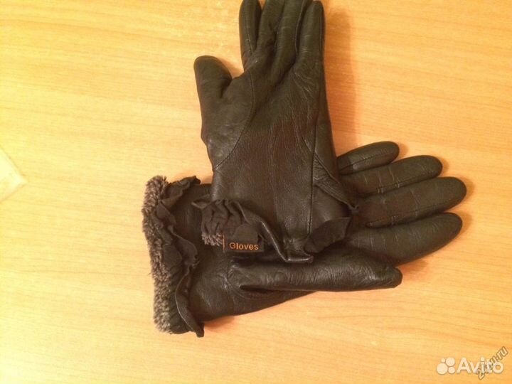 Перчатки натуральная кожа