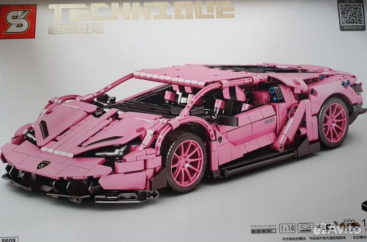 Конструктор Lambo Technic 1294 детали ду