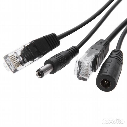 Сплиттер и инжектор POE RJ45 Ethernet 12-48v