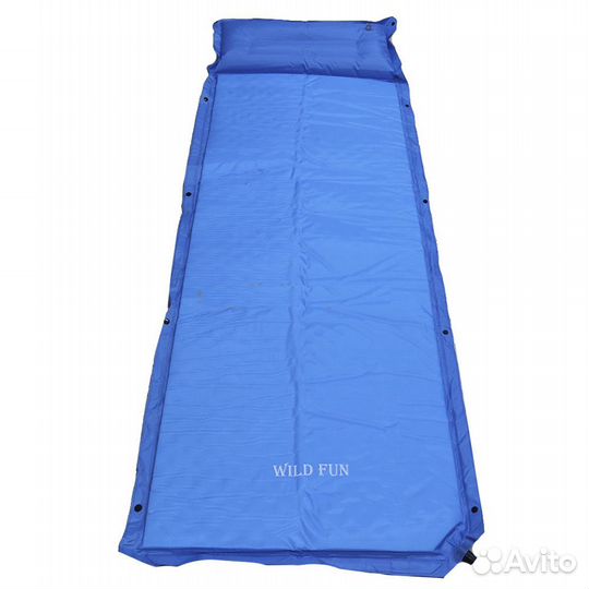 Коврик самонадувной 65*180 см синий