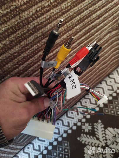 Коса для магнитолы