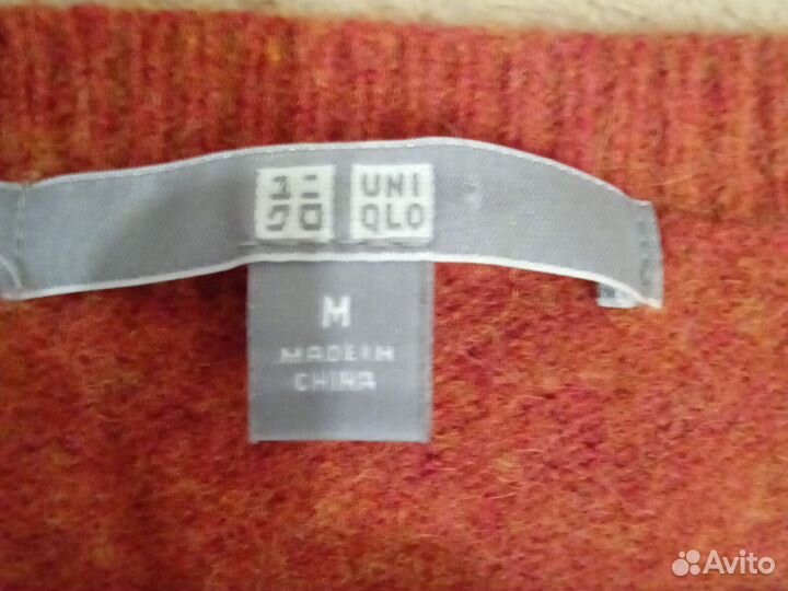 Джемпер uniqlo шерсть 44