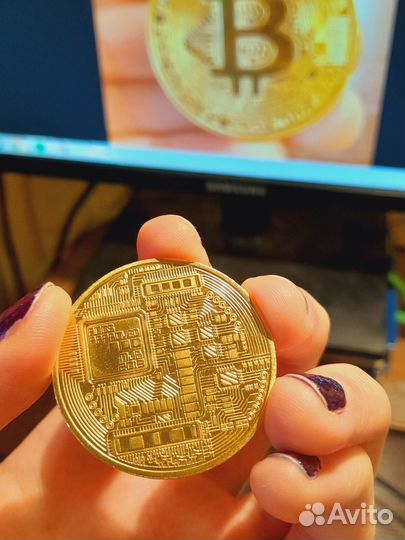Монета биткоин (Bitcoin )