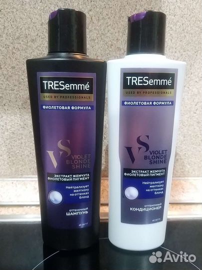 Tresemme для блондинок шампунь и кондиционер новые