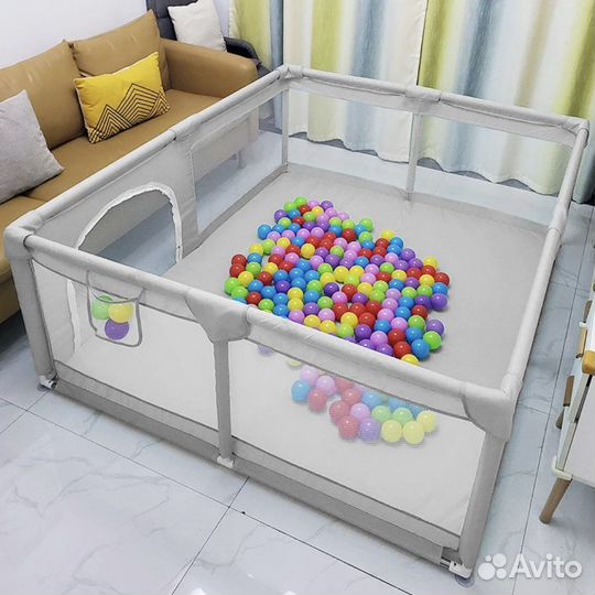 Манеж детский новый напольный