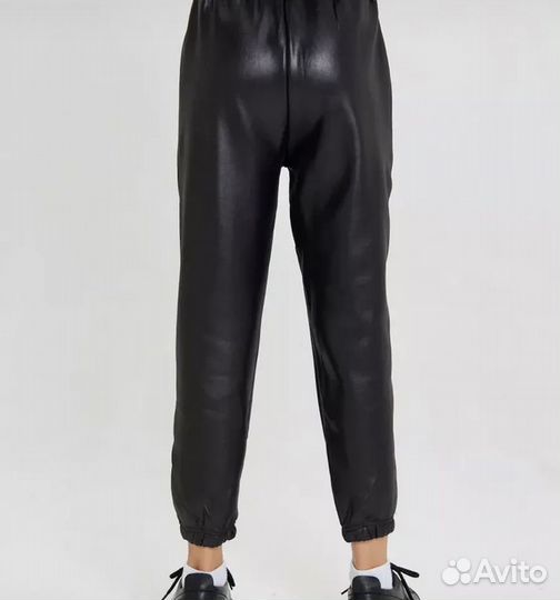 Кожаные брюки на девочку