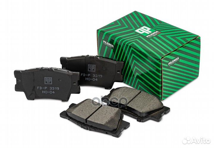 Колодки дисковые задние\ Toyota Rav 4