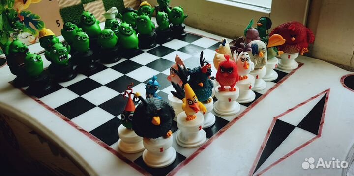 Шахматы Angry birds