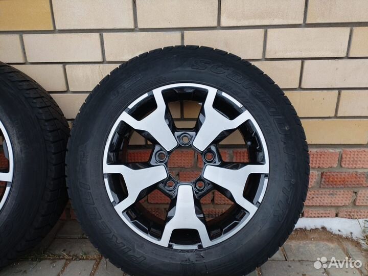 Оригинальные литые диски R16 5x139.7 с Pirelli