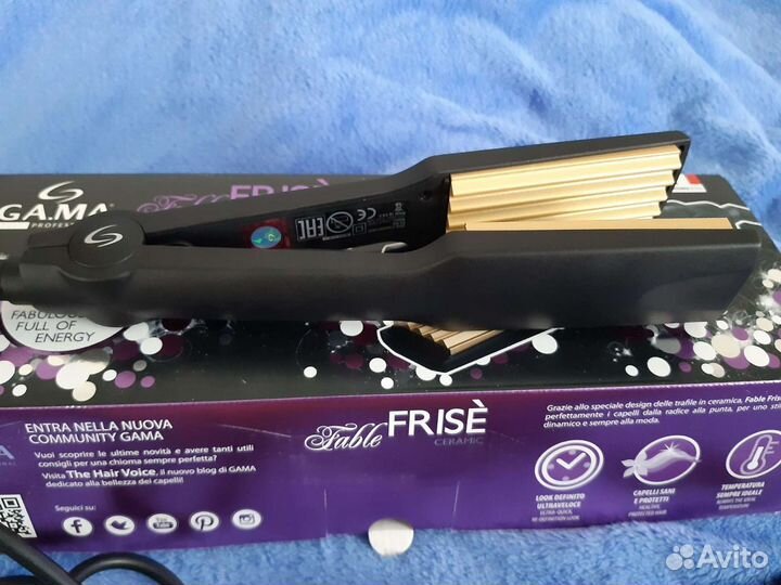 Щипцы гофре Gama Fable Frise