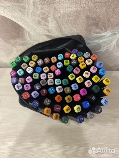 Маркеры для скетчинга 80 штук