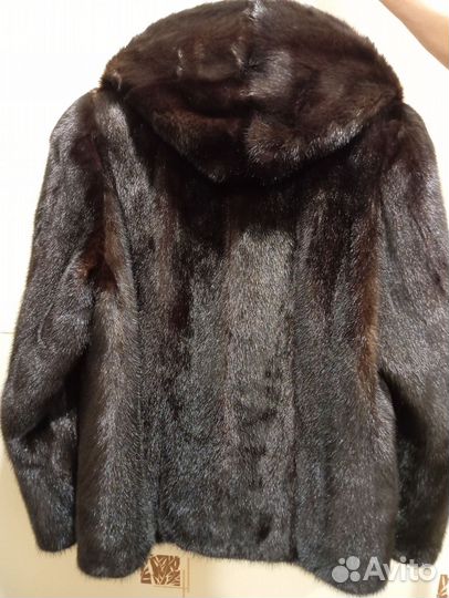 Шуба норковая бу