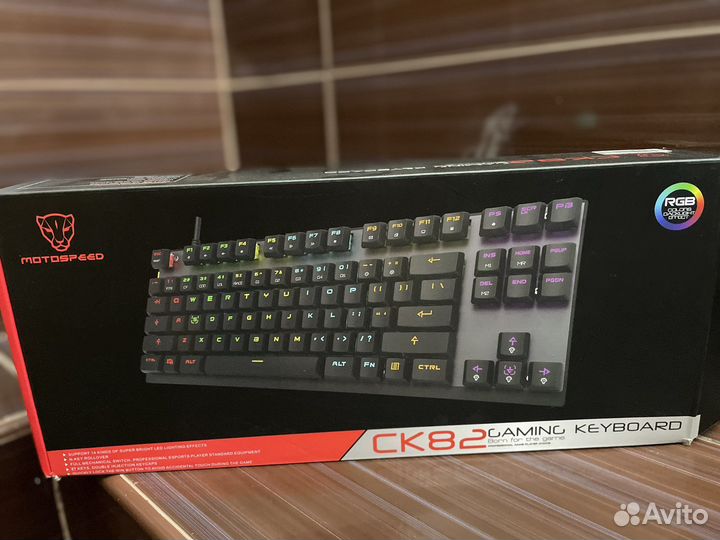 Механическая клавиатура Motospeed ck 82