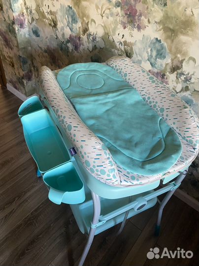 Пеленальный столик с ванночкой