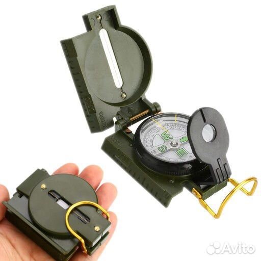 Компас армейский пластик 45-2 С