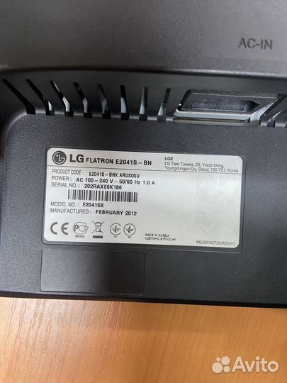 Монитор LG 19'