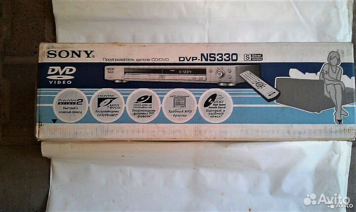 DVD проигрыватель sony NS 330
