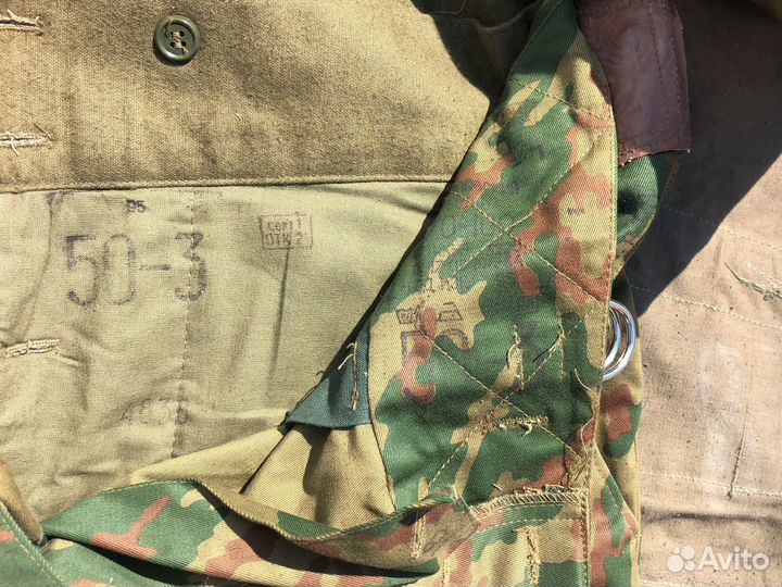 Бушлат военный зимний СССР