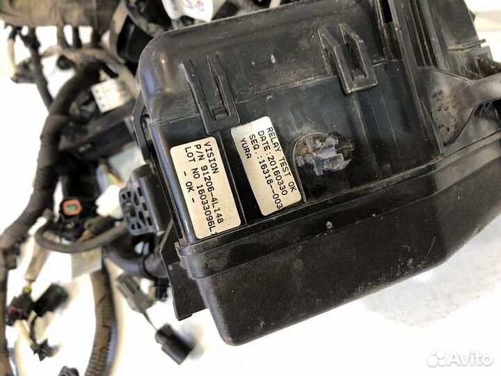 Проводка подкапотная двигателя Hyundai Solaris