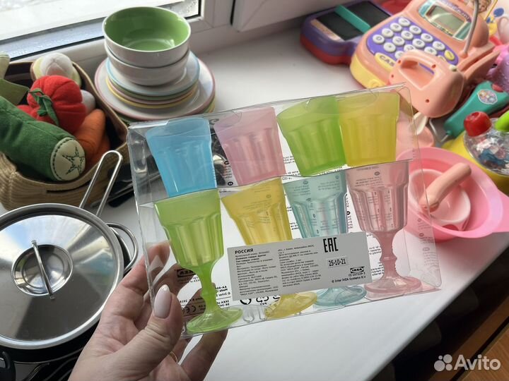 Детская посуда икеа дуктиг