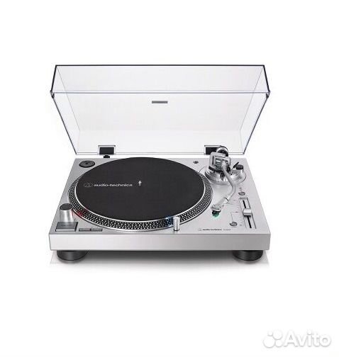Проигрыватель Audio-Technica AT-LP120X-USB (сереб)