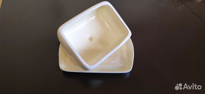 Масленка керамическая